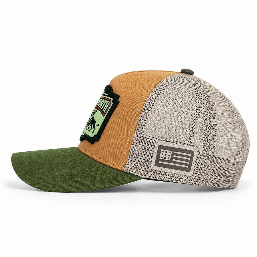 Boné Forth Worth Laranja - Brk Agro