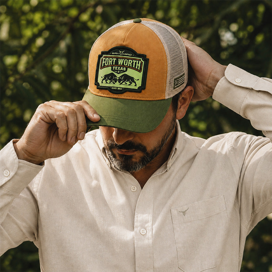 Boné Brk Agro Forth Worth Laranja
