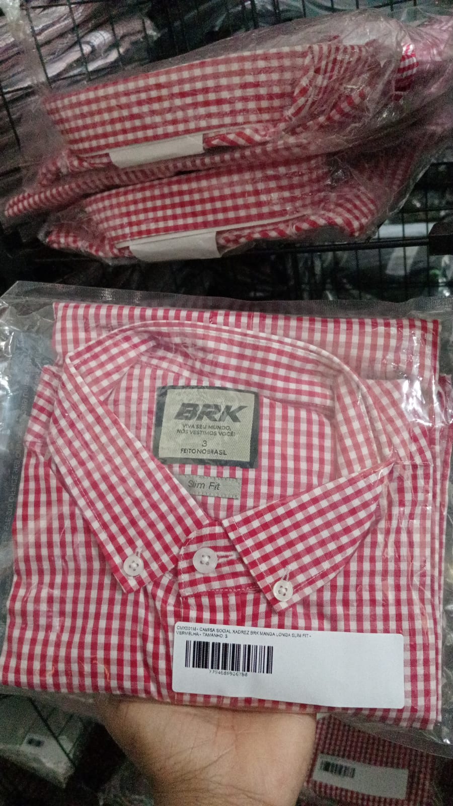 Camisa Social Westen  BRK M/L Slim Fit