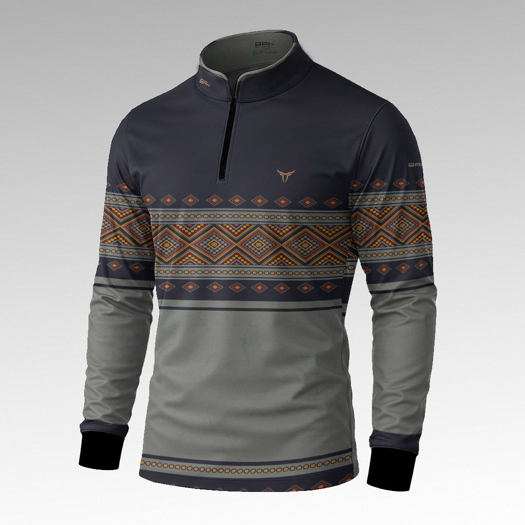 Camisa Apache Cinza com UV50+