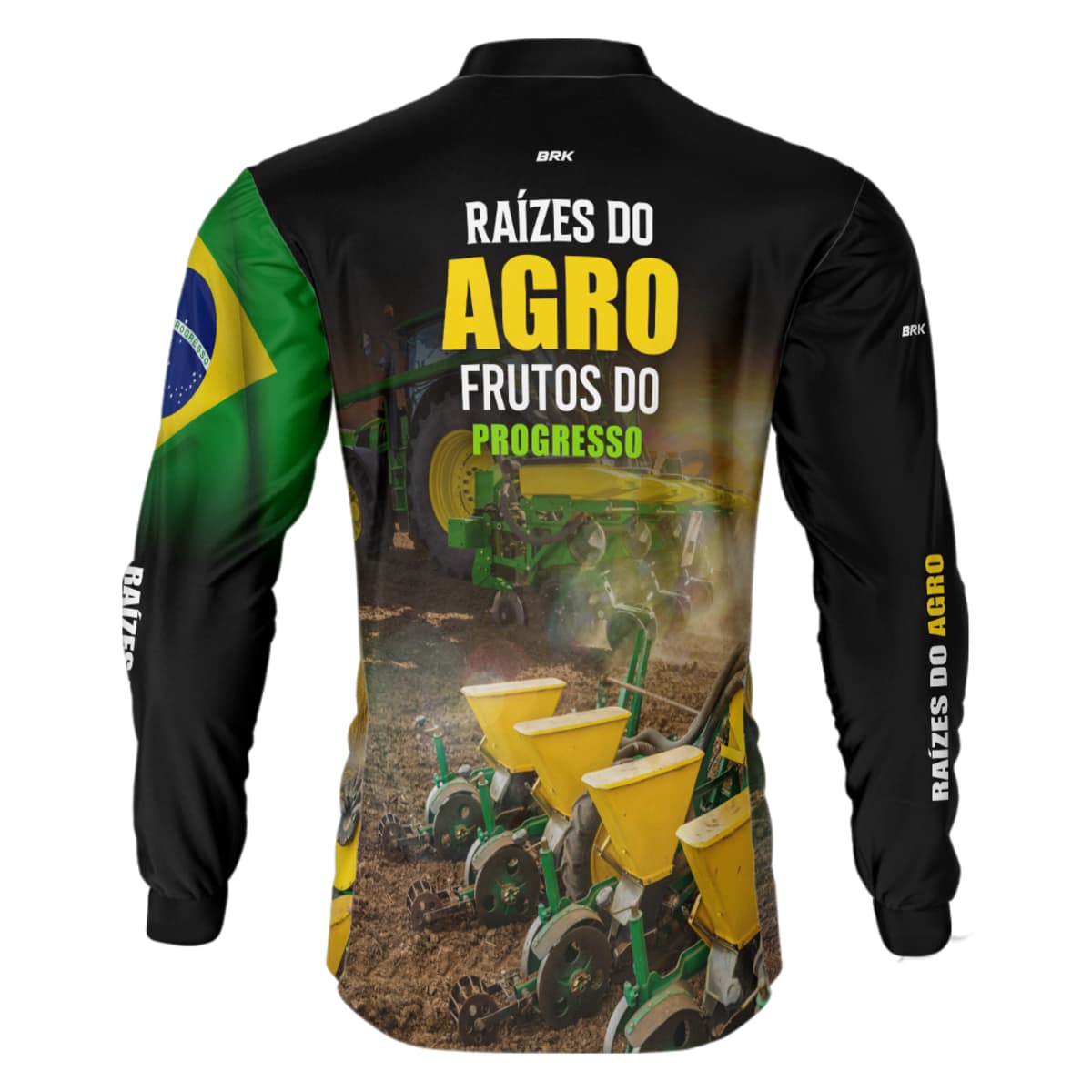Camisa Agro Brk Raízes do Agro com Proteção Solar UV50+ - Brk Agro