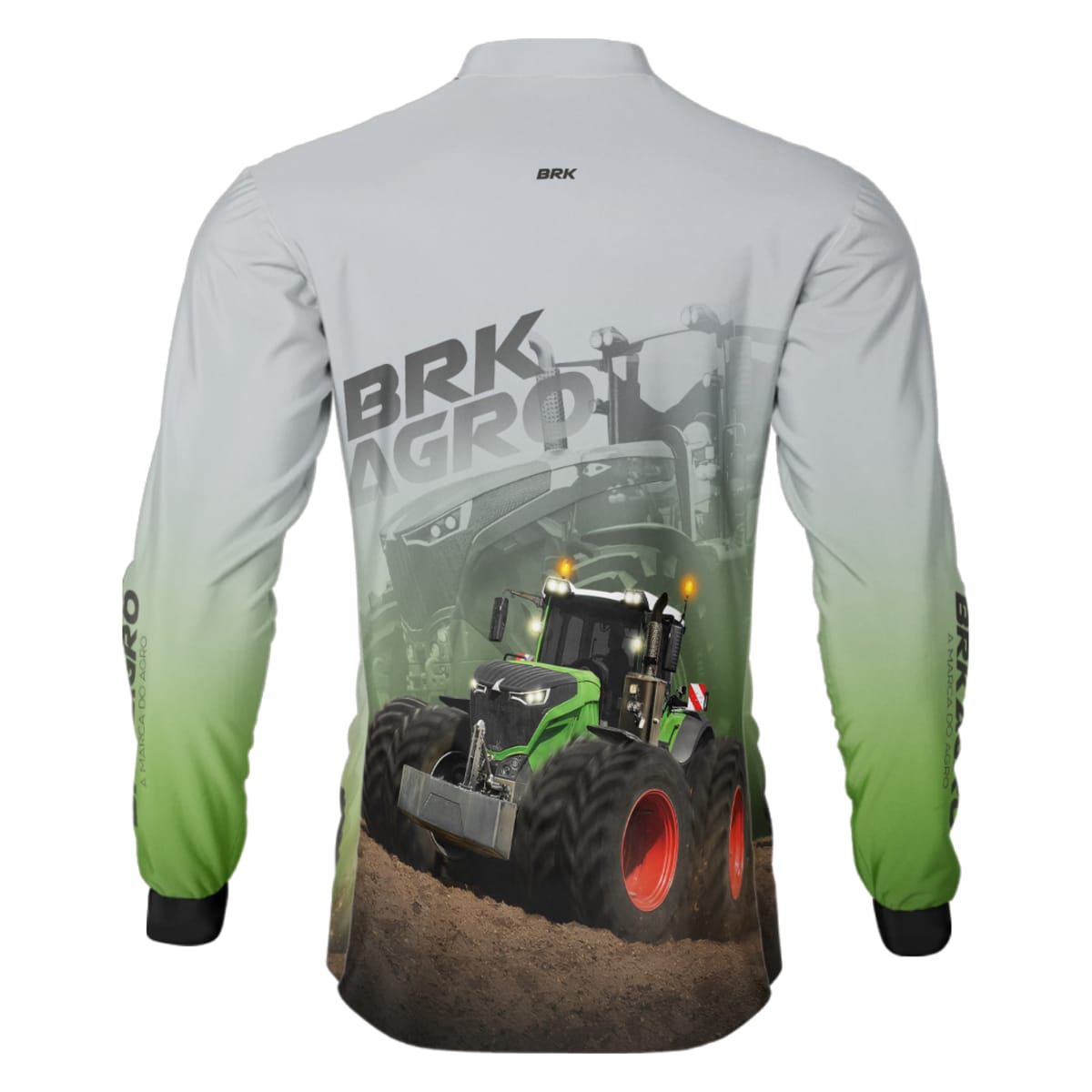Camisa Agro Brk Trator Vario 1000 Clara com Proteção Solar UV50+ - Brk Agro