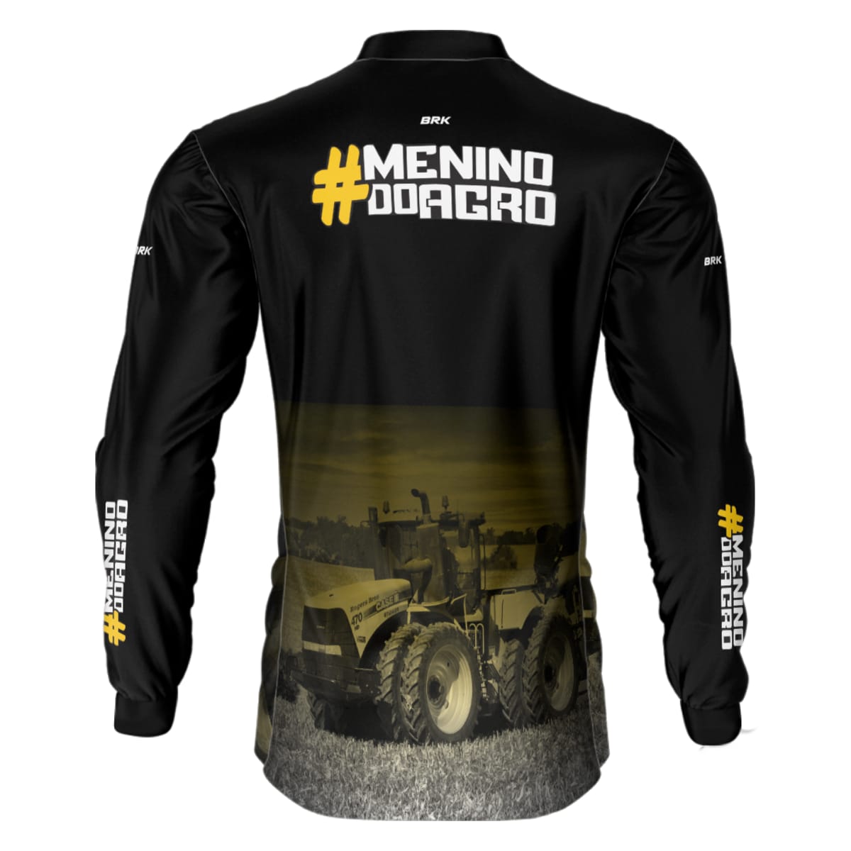 Camisa Agro Brk Menino do Agro com Proteção Solar UV50+ - Brk Agro