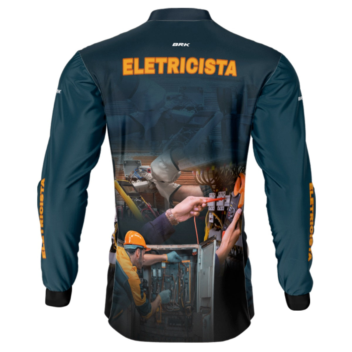 Camisa Brk Profissões Eletricista com Proteção UV50+ - Brk Agro