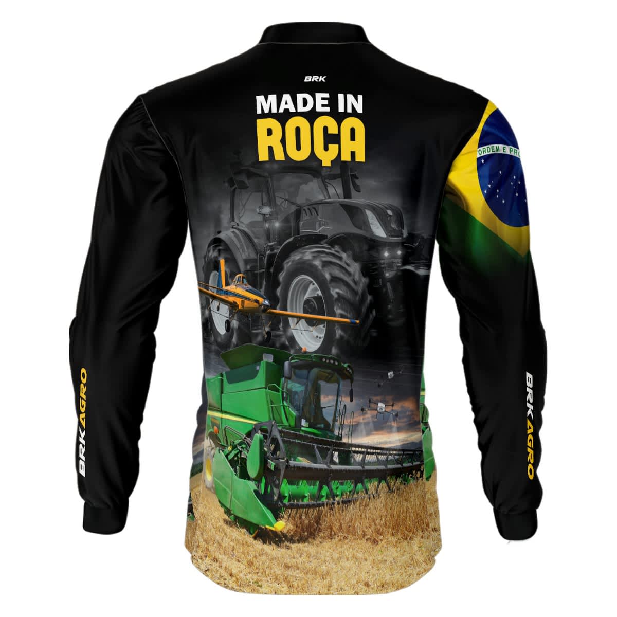 Camisa Agro Brk Made In Roça com Proteção Solar UV50+ - Brk Agro