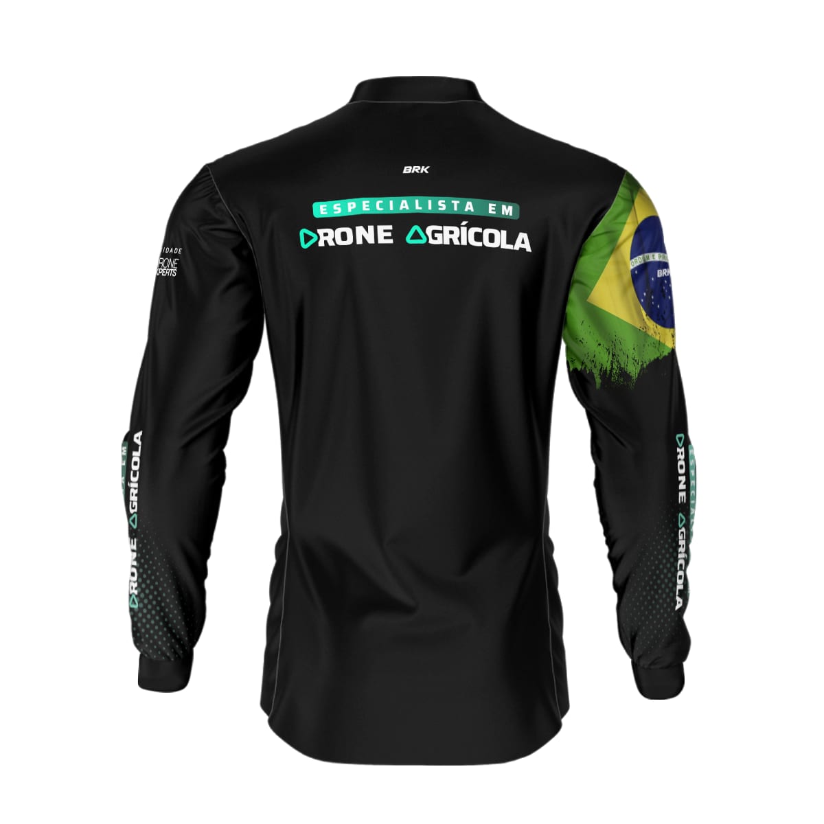 Camisa Agro Brk Drone Expert Especialista em Drone Agrícola com Proteção Solar UV50+ - Brk Agro