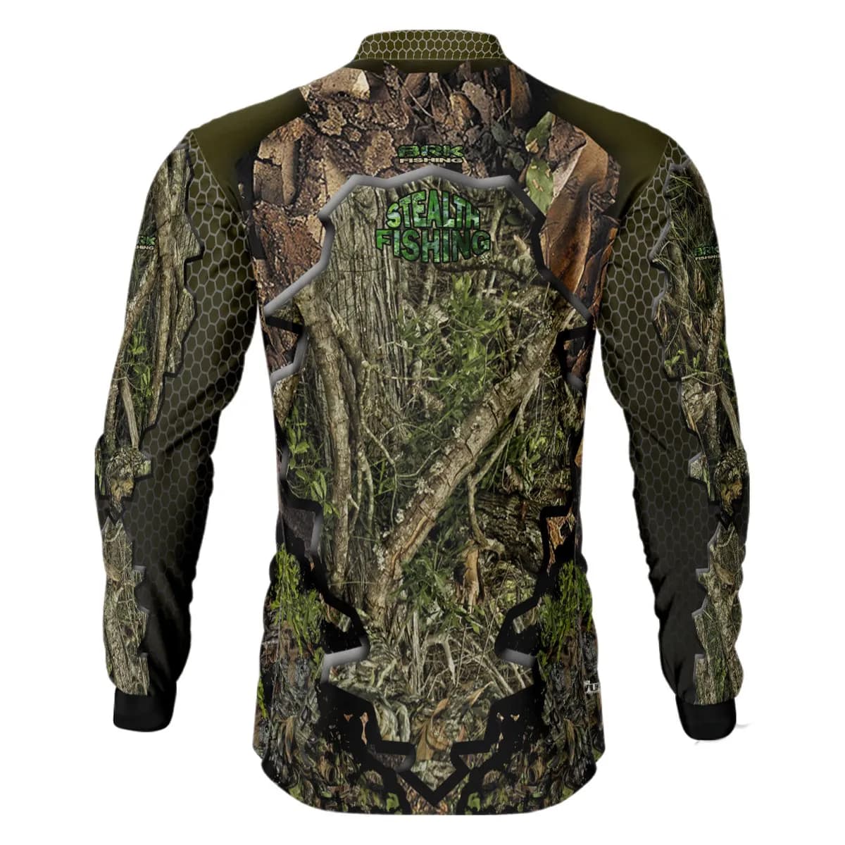 Camisa Agro Brk Camuflada Stealth Series com Proteção Solar UV50+ - Brk Agro
