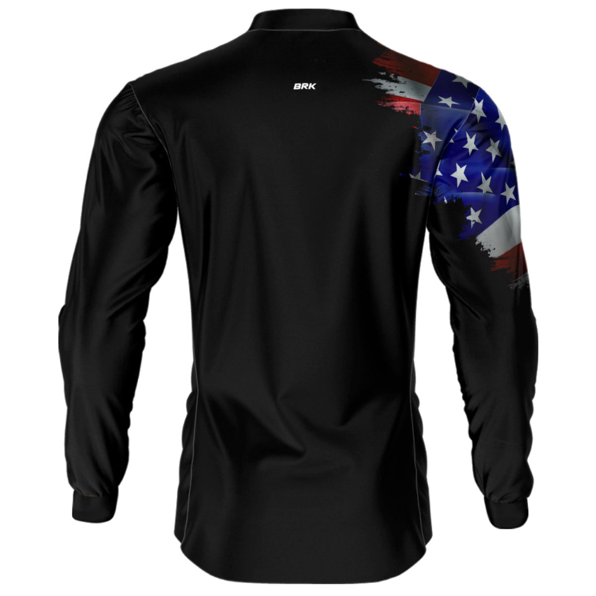 Camisa Agro Brk Bandeira Estados Unidos com Proteção Solar UV50+ - Brk Agro