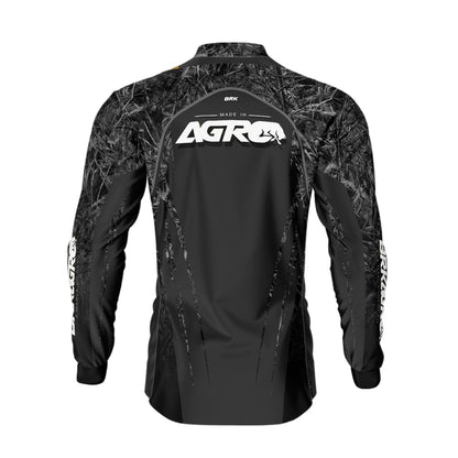 Camisa Agro Brk Camuflado Real Tree Made In Agro com Proteção Solar UV50+ Envio Imediato - Brk Agro