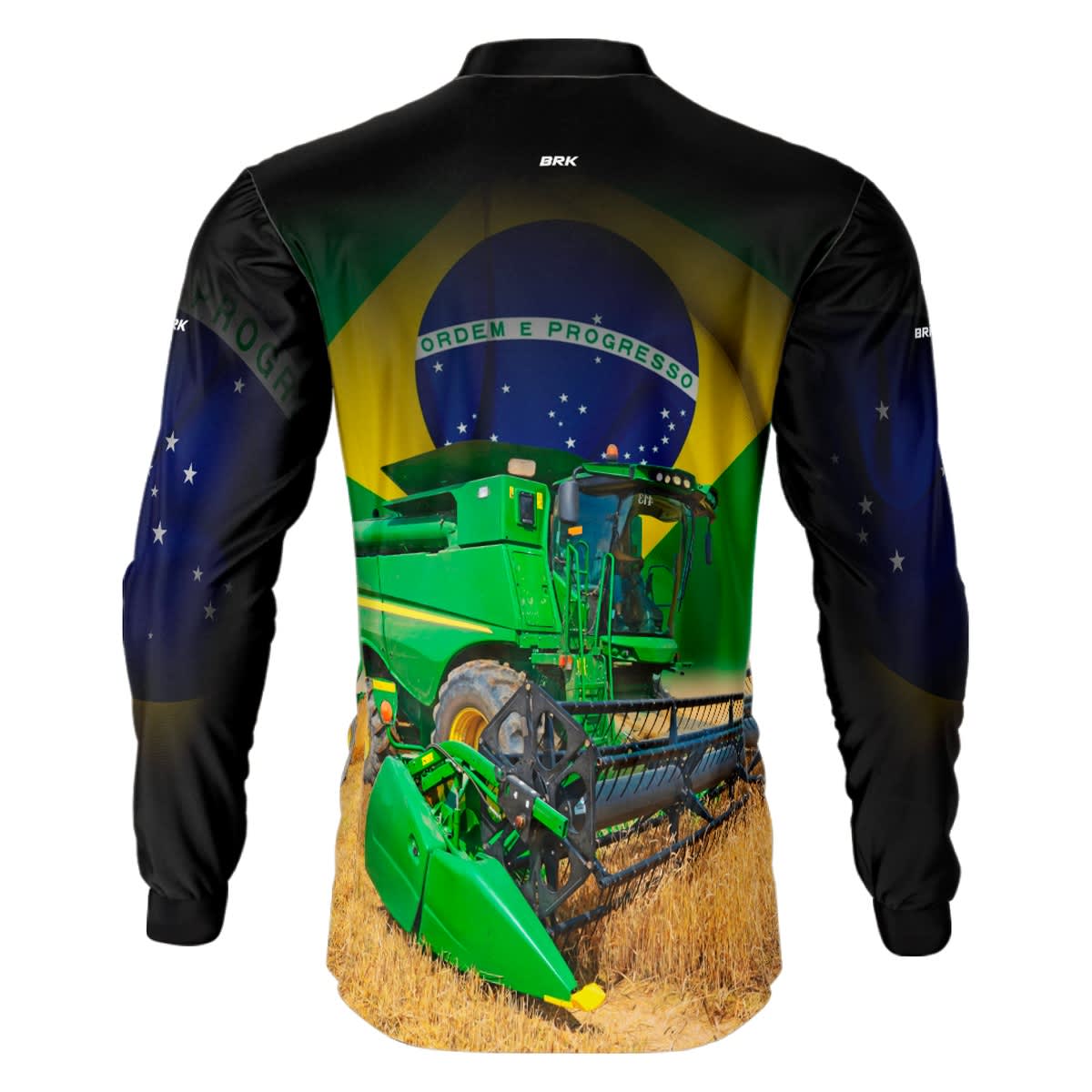 Camisa Agro Brk Colheitadeira com UV50+ - Brk Agro