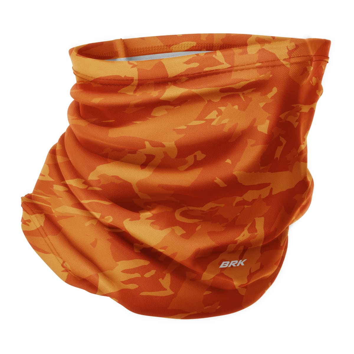 Bandana Tubeneck Agro Brk Laranja Camuflado com Proteção Solar UV50+ - Brk Agro