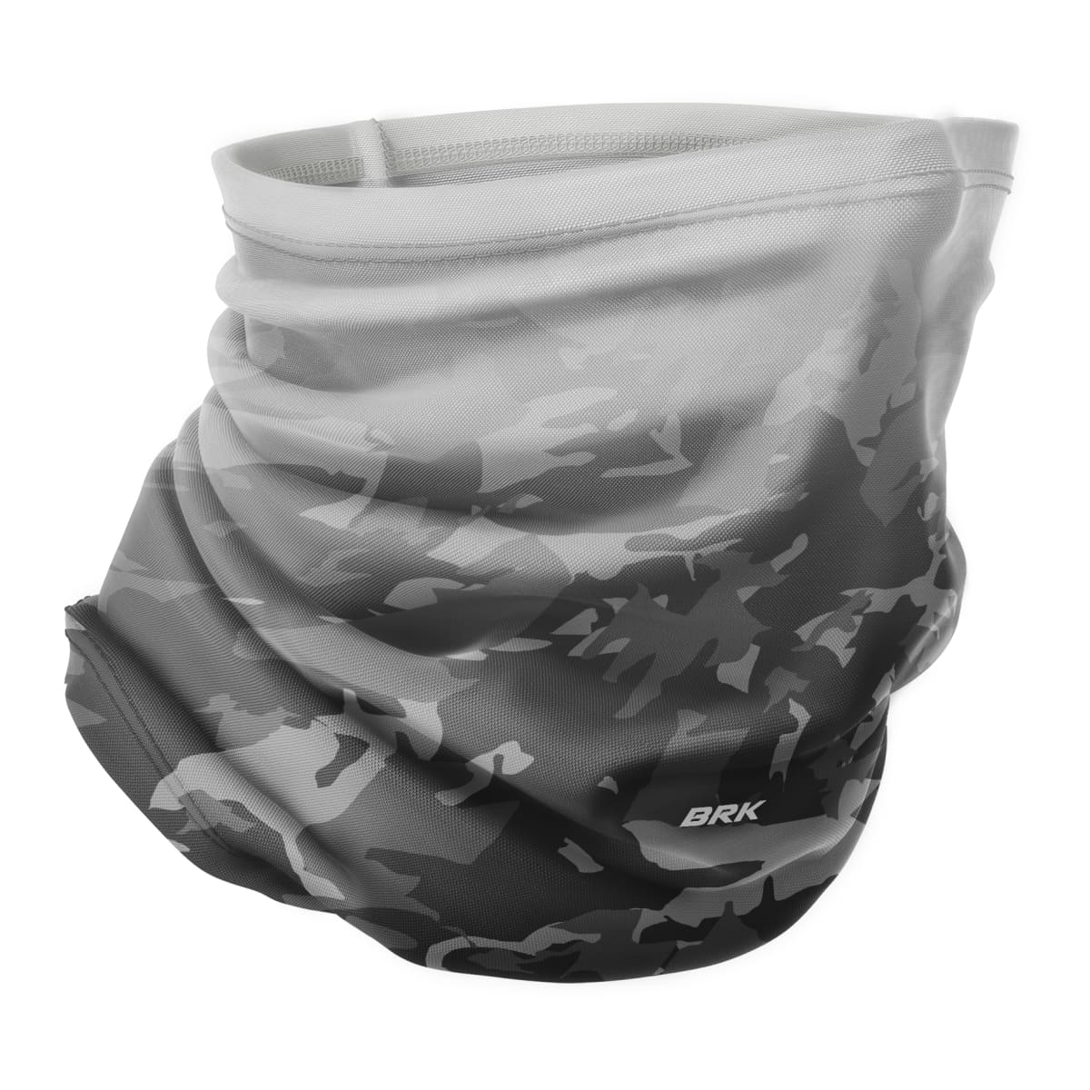 Bandana Tubeneck Agro Brk Branco e Cinza Camuflado com Proteção Solar UV50+ - Brk Agro