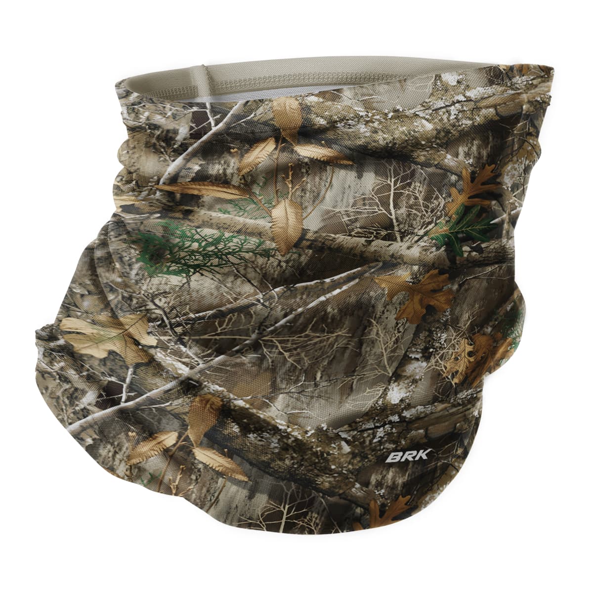 Bandana Tubeneck Agro Brk Camuflada Folhas e Galhos com Proteção Solar UV50+ - Brk Agro