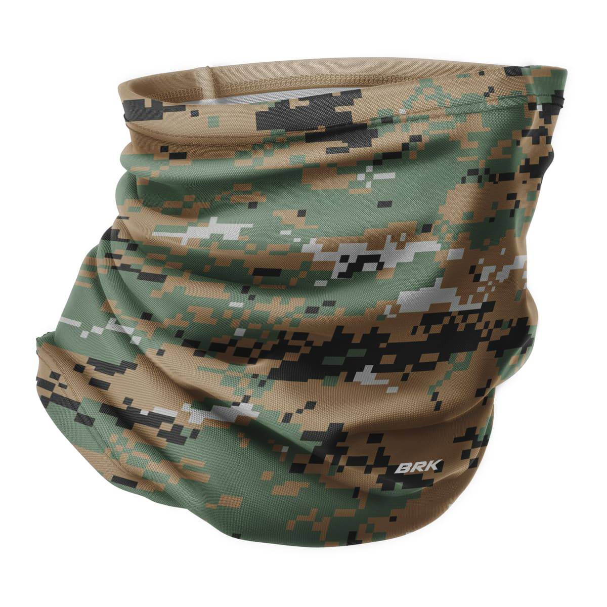 Bandana Tubeneck Agro Brk Camuflada Florestal com Proteção Solar UV50+ - Brk Agro