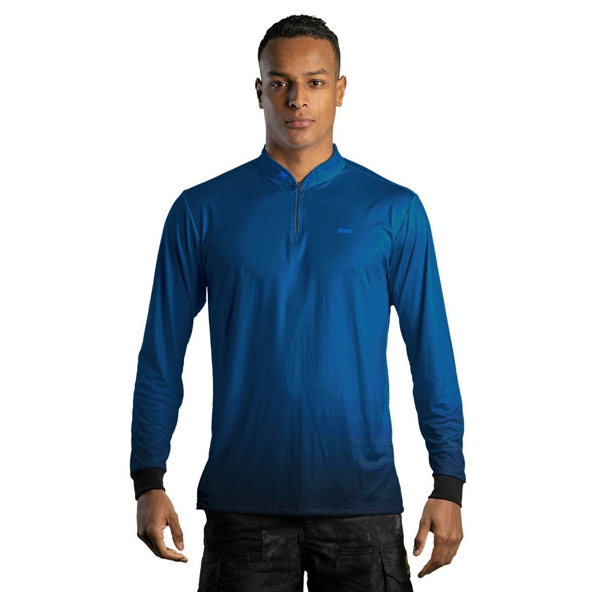 Camisa Agro Brk Casual Unissex Basic Azul Naval com Proteção Solar UV50+ Envio Imediato - Brk Agro