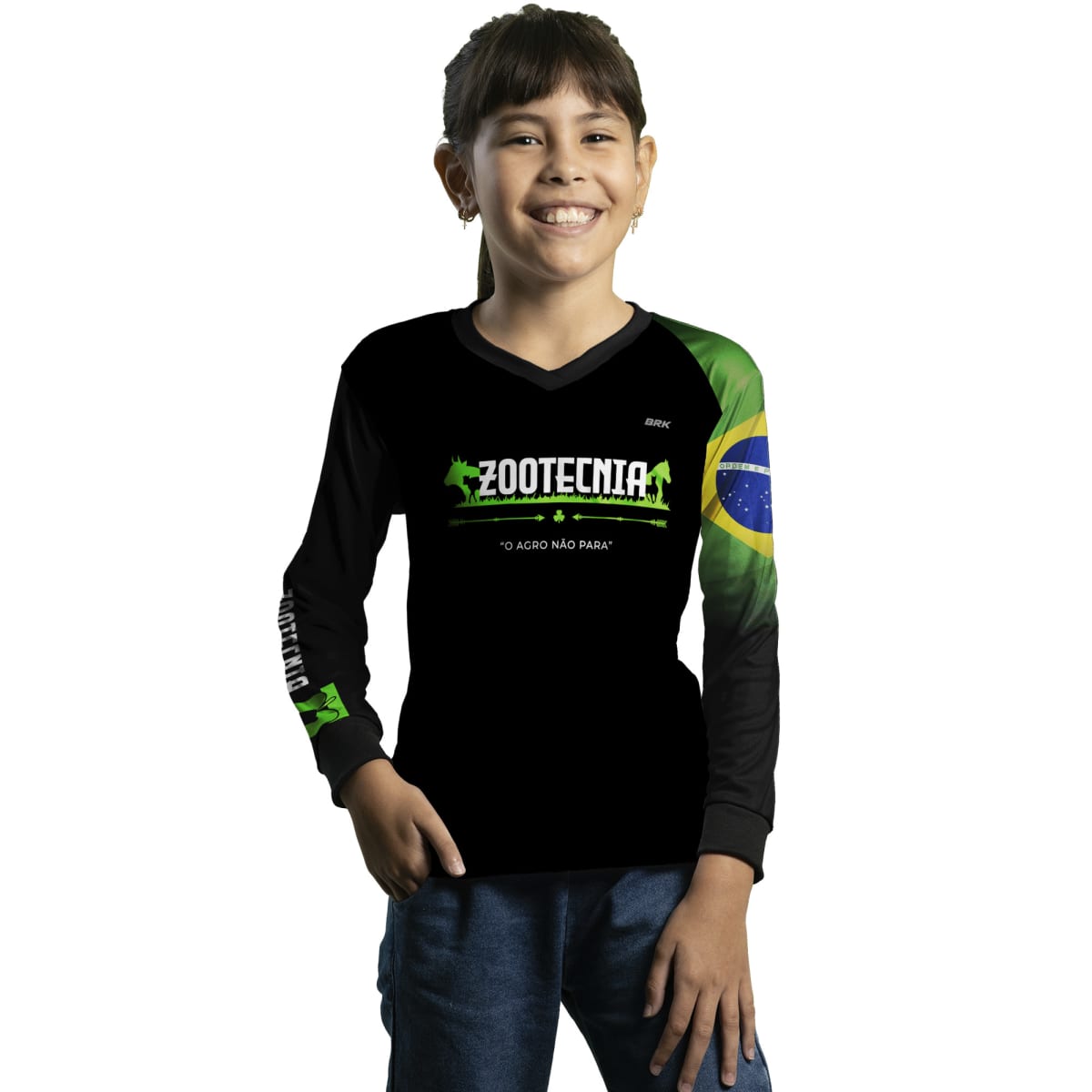 Camisa Agro Brk Zootecnia com UV50+ - BRK AGRO