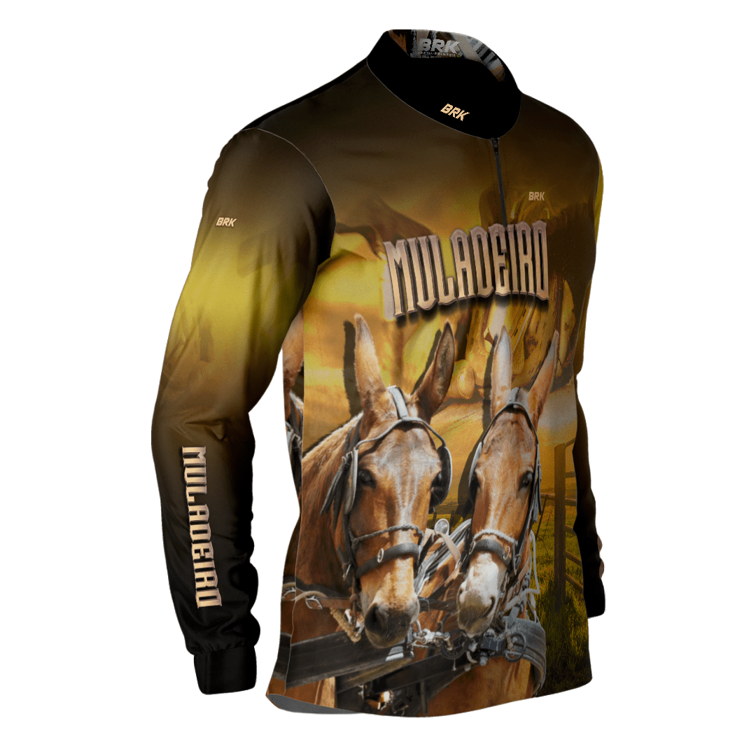 Camisa Agro Brk Muladeiro com Proteção Solar UV50+ - BRK AGRO