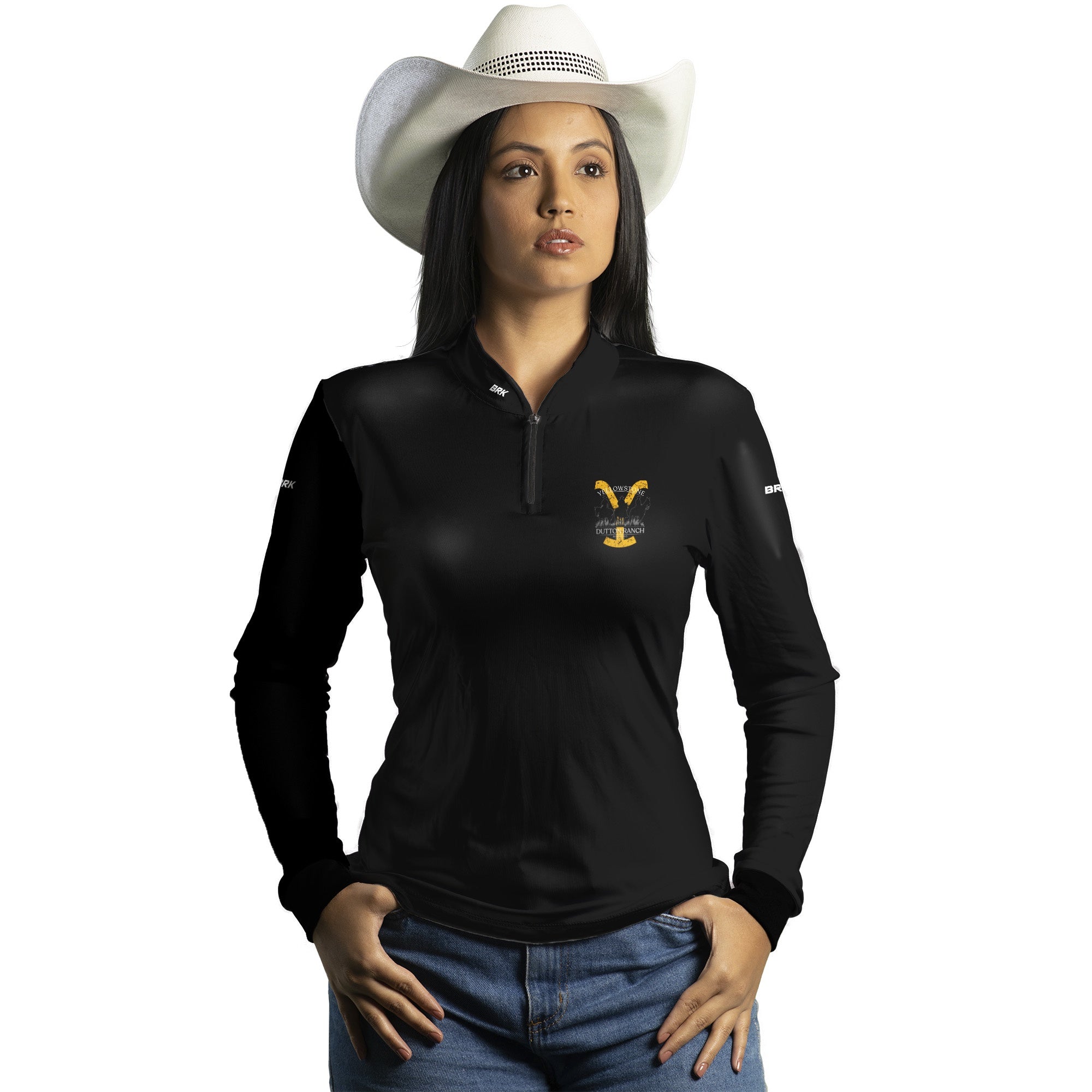 Camisa Agro Brk Yellowstone Básica com Proteção Solar UV50+ - Brk Agro