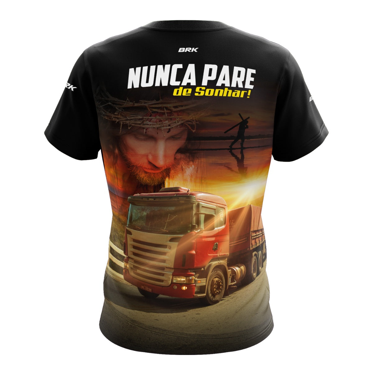 Camiseta Agro Brk Nunca Pare de Sonhar com Proteção Solar UV50+ - Brk Agro