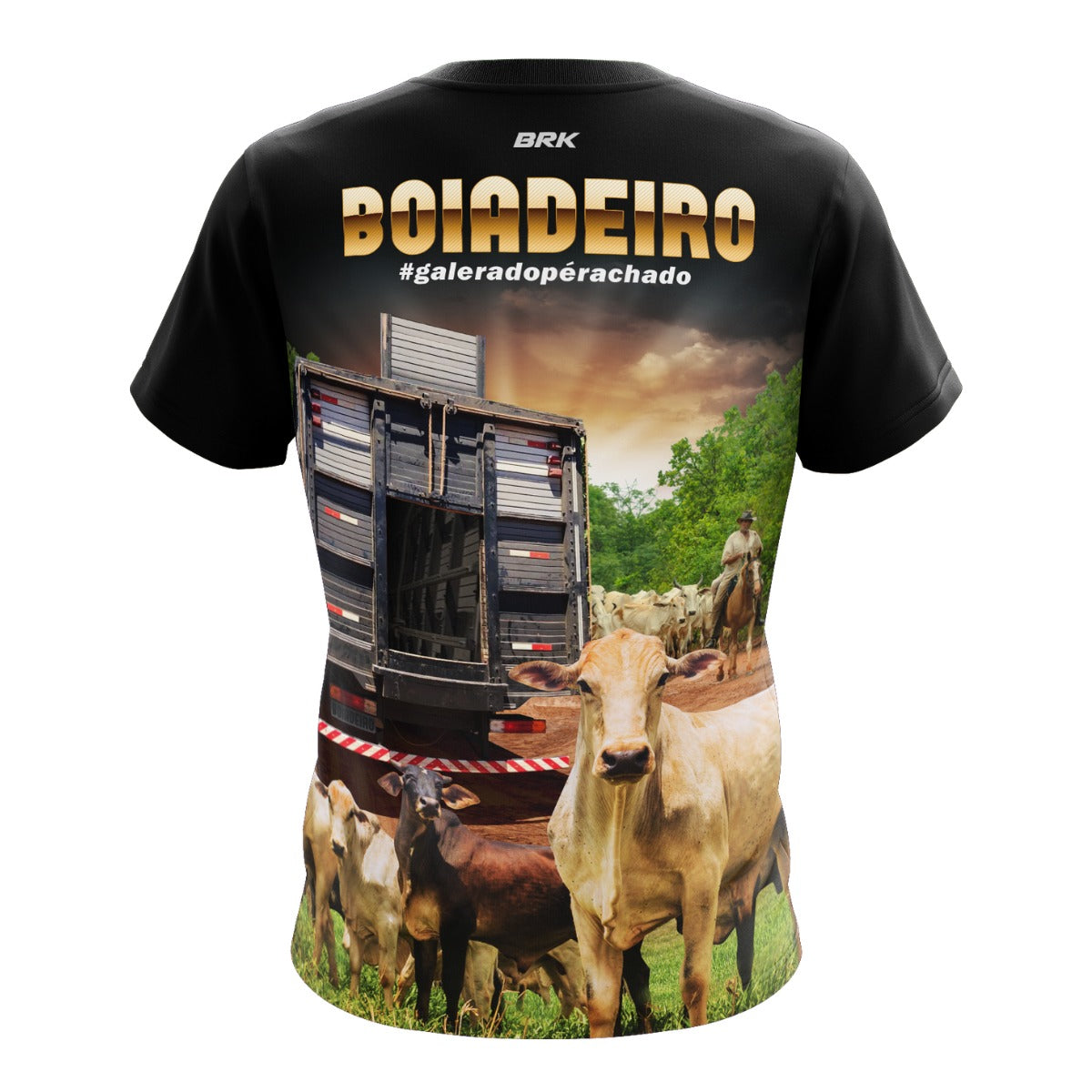 Camiseta Agro Brk Caminhoneiro Boiadeiro com Proteção Solar UV50+ - Brk Agro