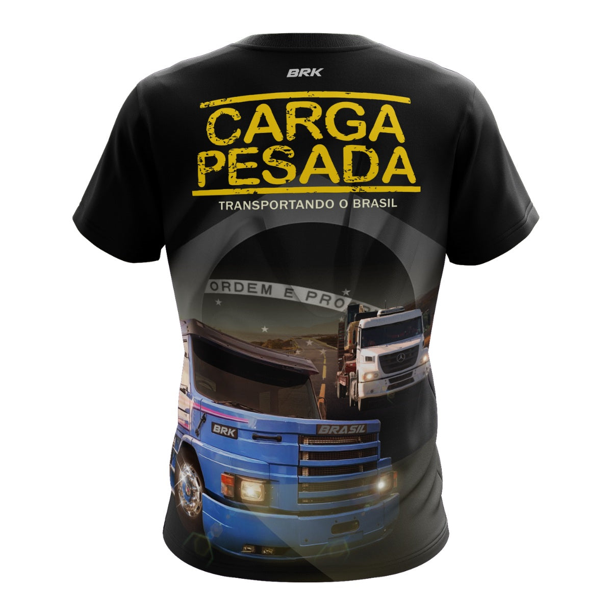 Camiseta Agro Brk Carga Pesada com Proteção Solar UV50+ - Brk Agro