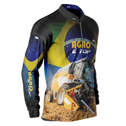 Camisa Agro Brk O Agro é Top com Proteção Solar UV50+ - Brk Agro