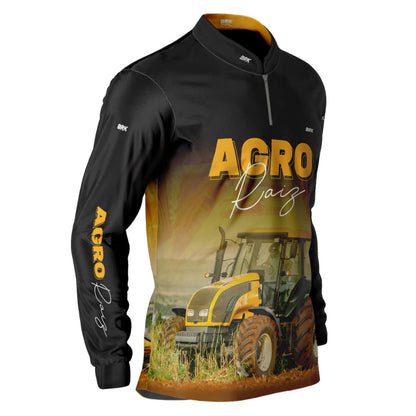 Camisa Agro Brk Trator Agro Raiz com UV50+ - Brk Agro