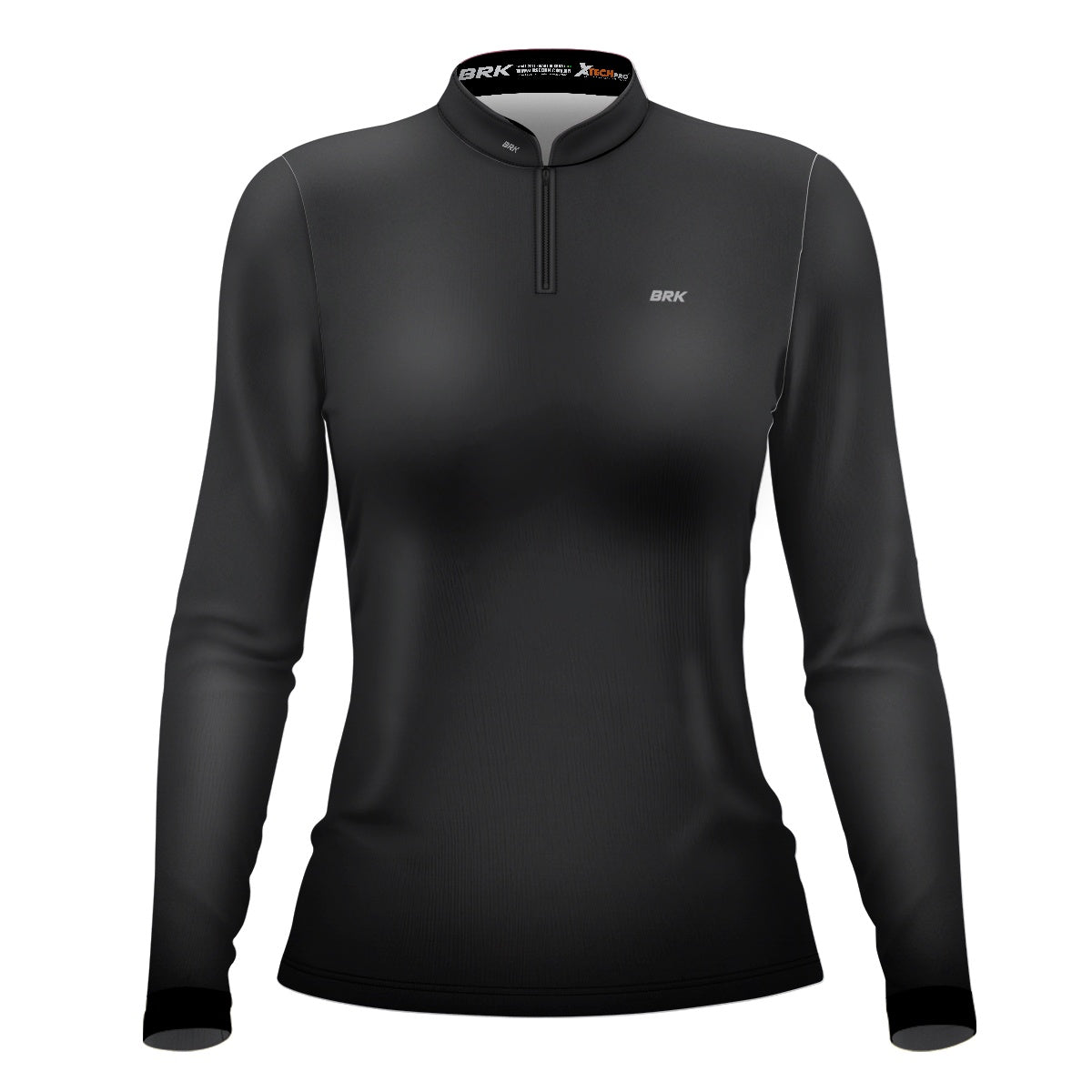 Camisa Feminina Agro Brk Unissex Basic Cinza com Proteção Solar UV50+ - Brk Agro