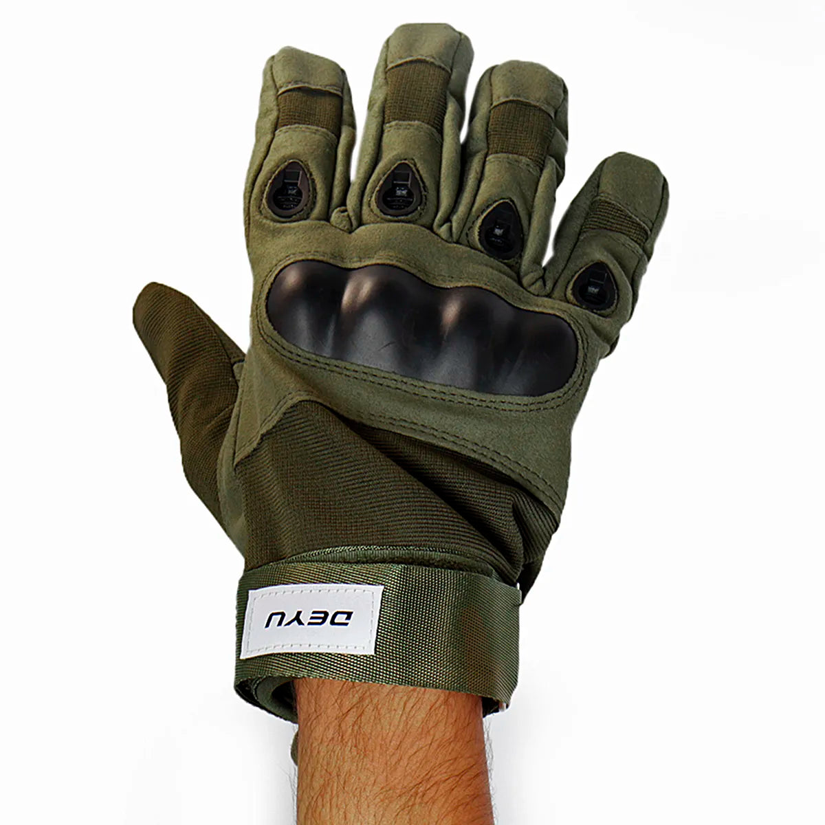 Luva Esportiva Tática Dedo Inteiro Dorsal - Brk Agro