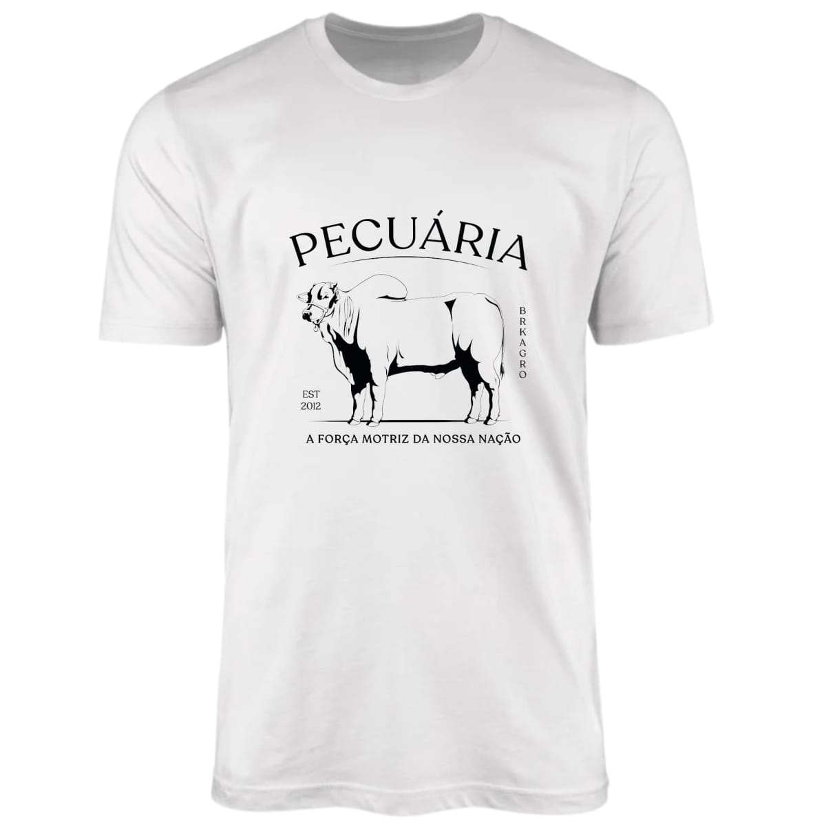 Camiseta Agro Brk Nelore Pecuária com Algodão Premium - Brk Agro