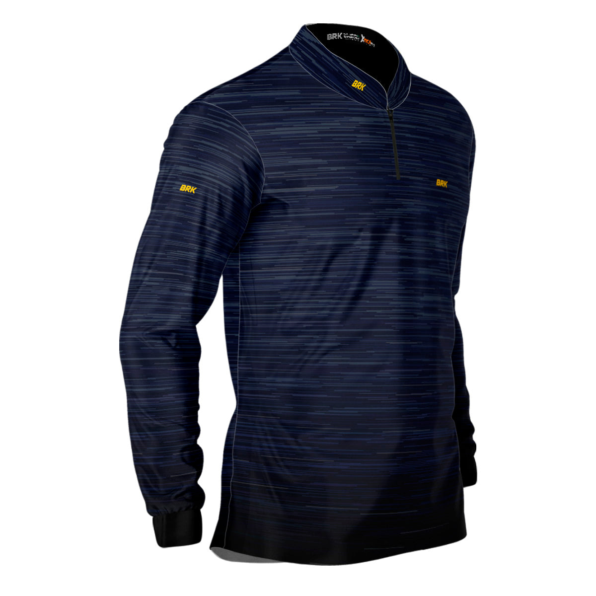 Kit 2 Camisas Básicas Brk Camu Cinza e Mescla Azul com Proteção UV50+ - Brk Agro