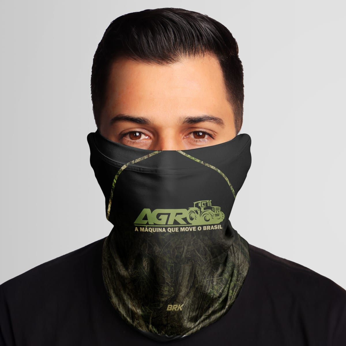Bandana Tubeneck Agro Brk A Máquina que Move o Brasil com Proteção Solar UV50+ - Brk Agro