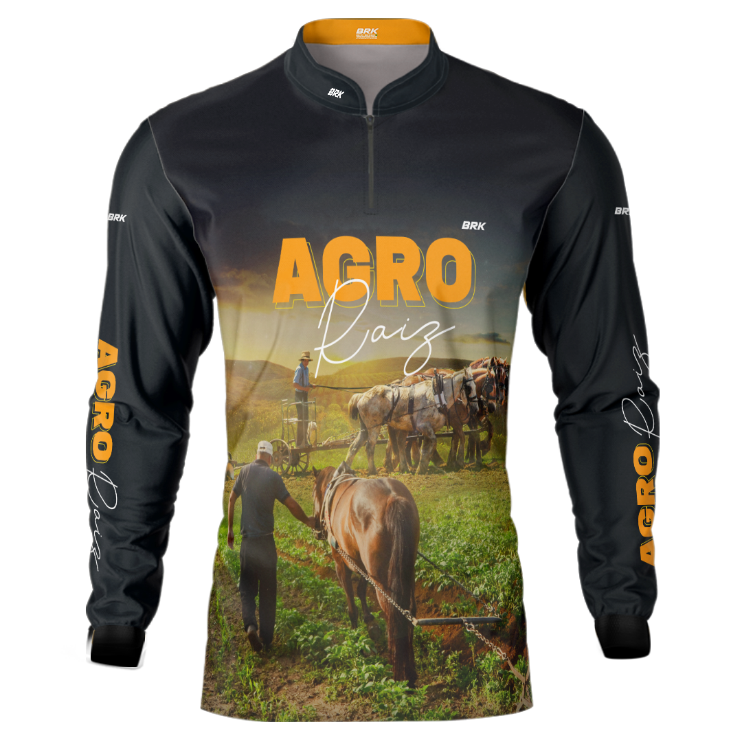 Camisa Agro Brk Agro Raíz com UV50+ - BRK AGRO