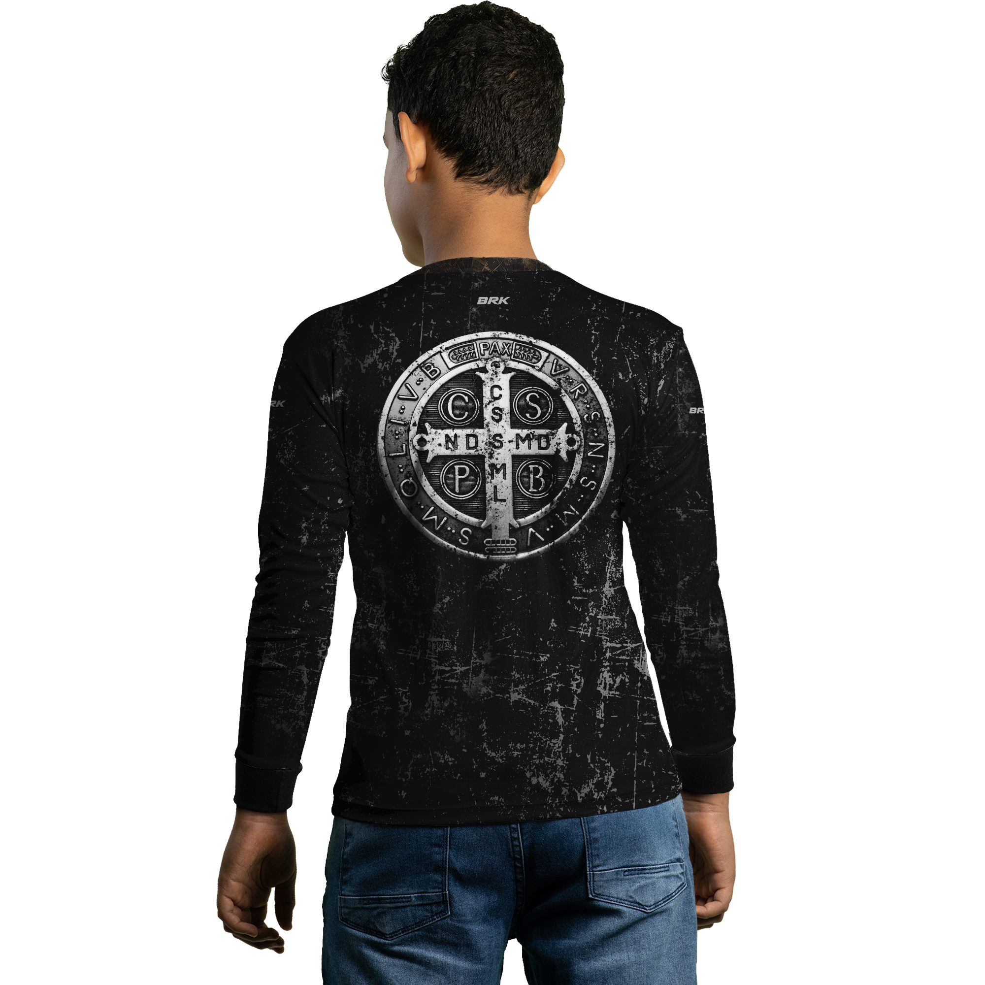 Camisa Agro Brk Medalha de São Bento com UV50+ - Brk Agro