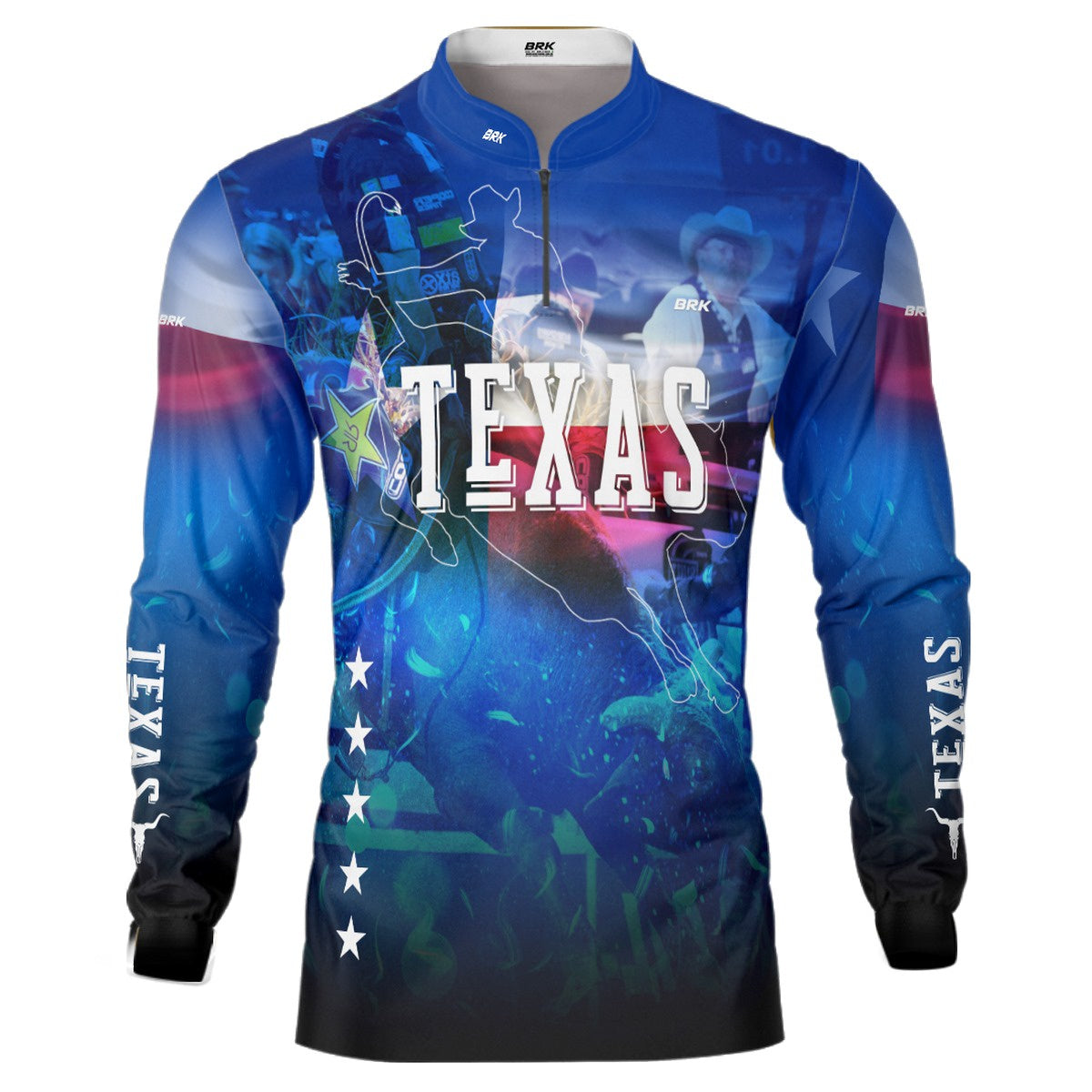 Camisa Agro Brk Country Texas Rodeio com Proteção Solar UV50+ - BRK AGRO