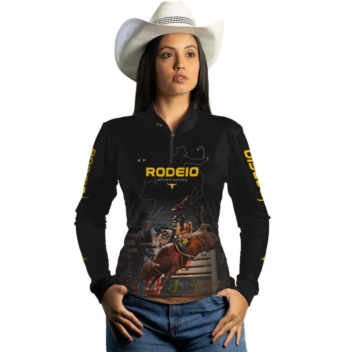 Camisa Agro Brk Rodeio com Proteção Solar UV50+ - BRK AGRO