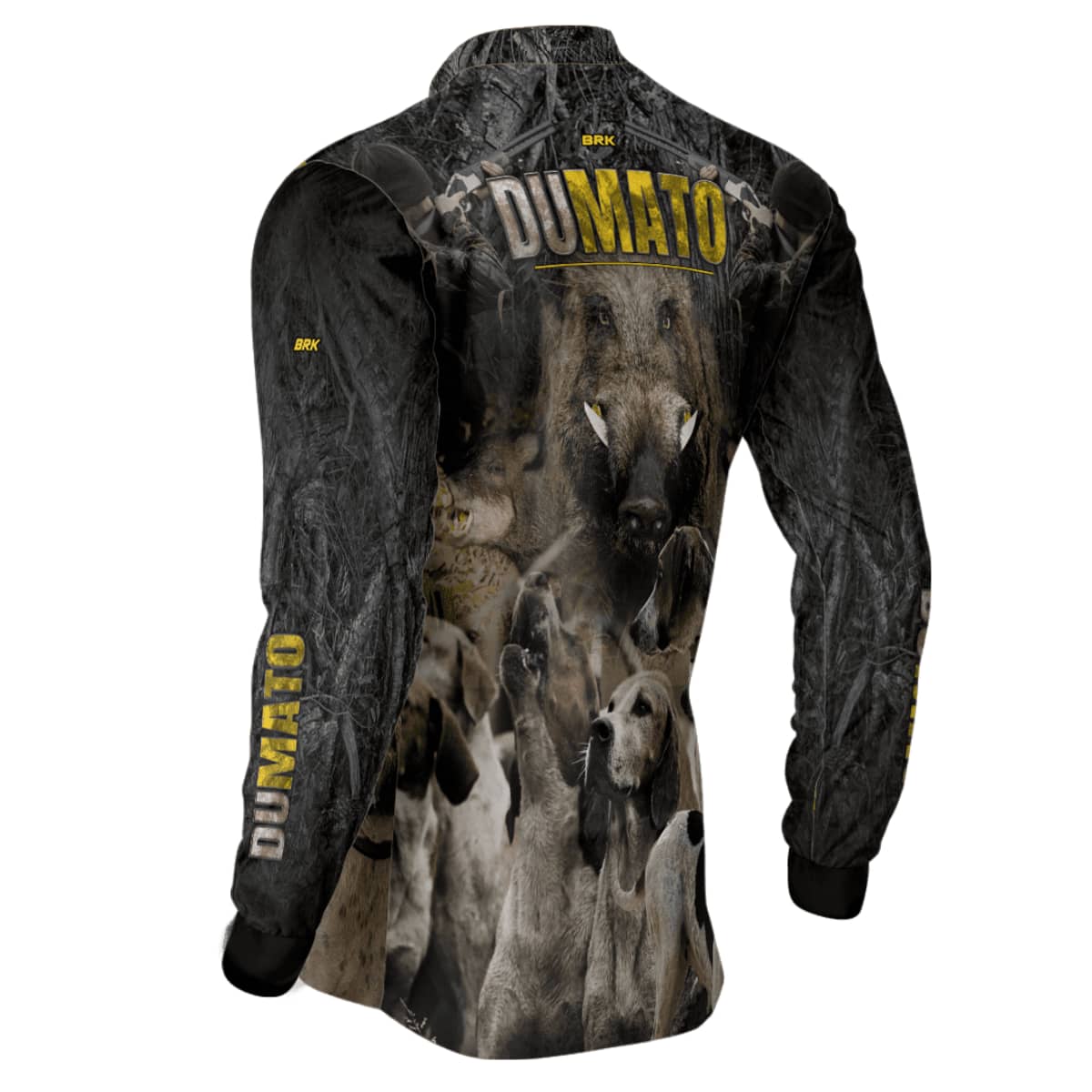 Camisa Agro Brk DuMato Javali FoxHound 2.0 com Proteção Solar UV50+ - Brk Agro