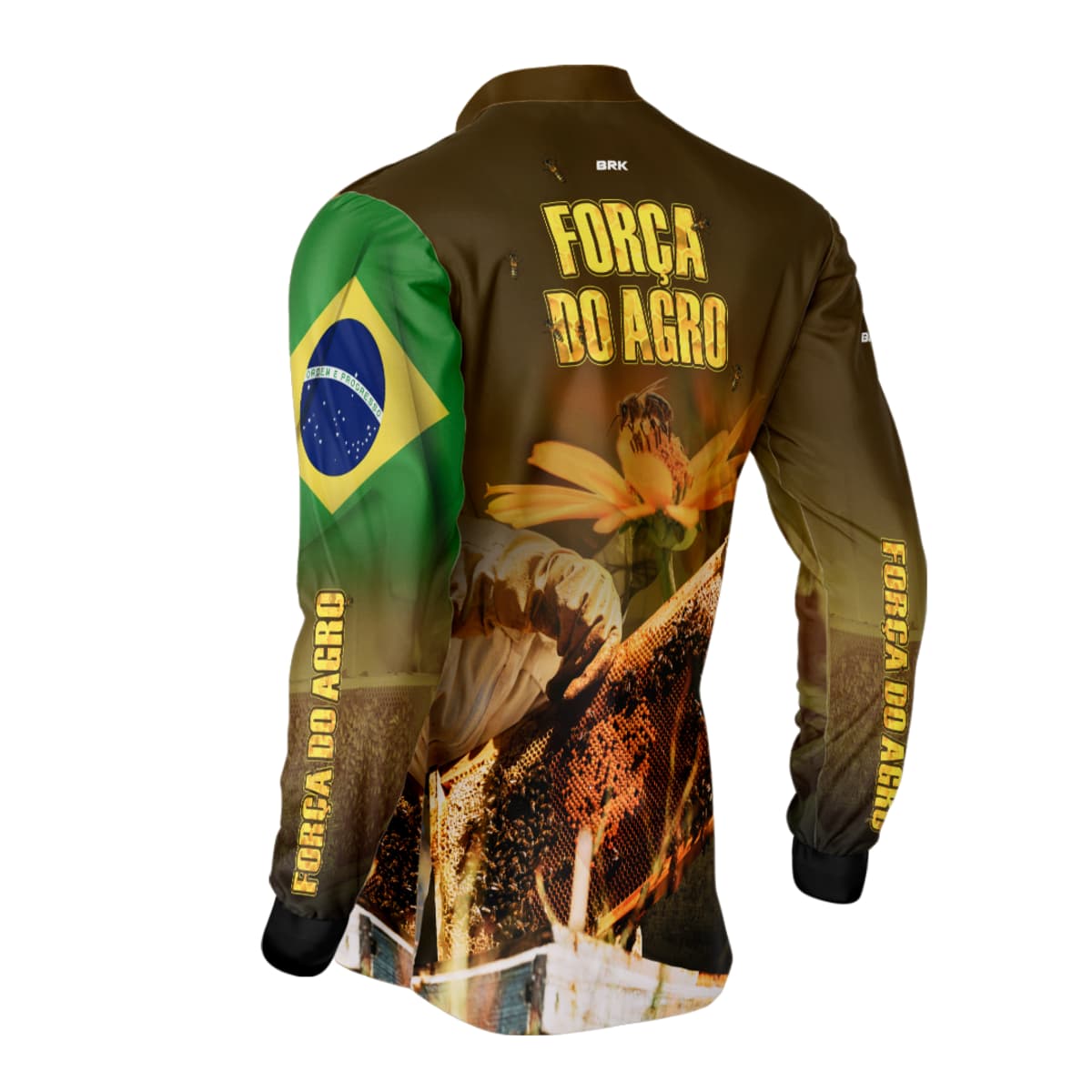 Camisa Agro Brk Apicultor com Proteção Solar UV50+ - Brk Agro