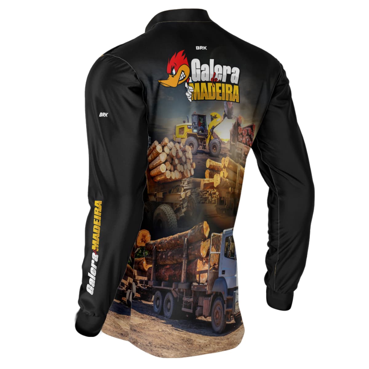 Camisa Agro Brk Madereiro com Proteção Solar UV50+ - Brk Agro