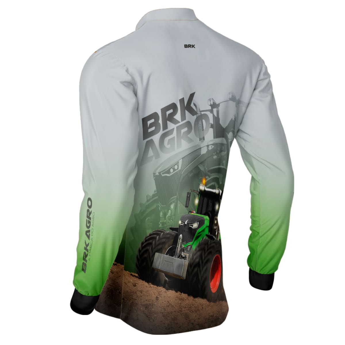 Camisa Agro Brk Trator Vario 1000 Clara com Proteção Solar UV50+ - Brk Agro