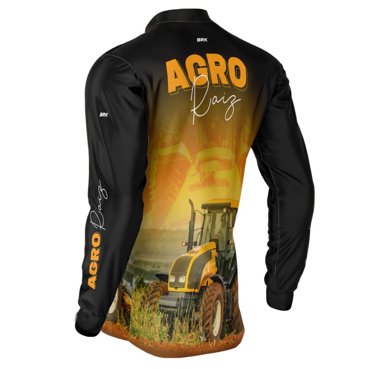 Camisa Agro Brk Trator Agro Raiz com UV50+ - Brk Agro