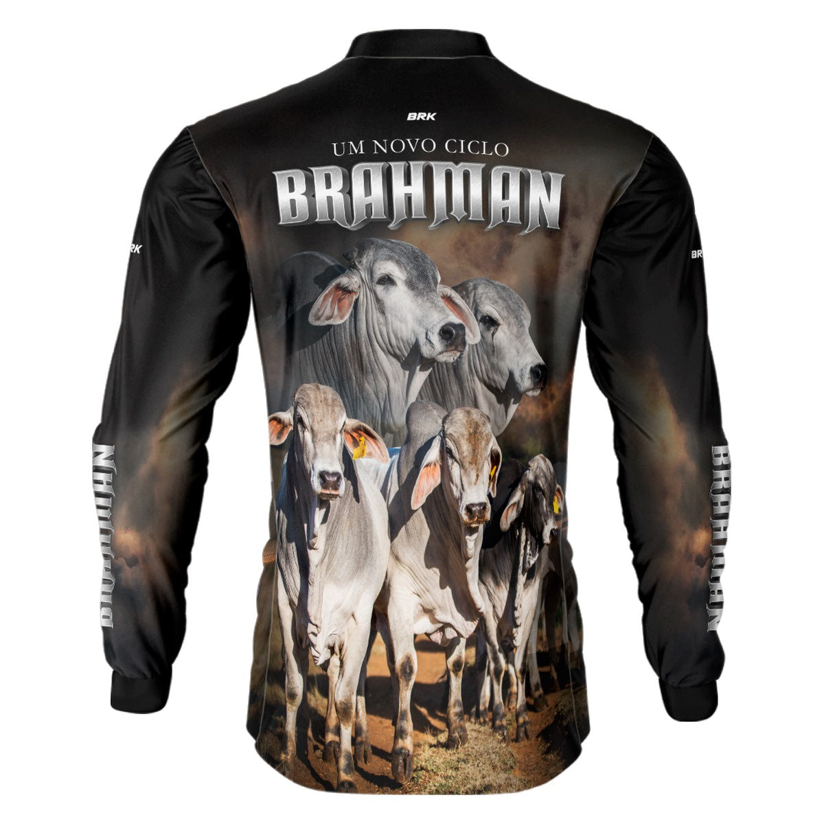 Camisa Agro Brk Raça Brahman com Proteção Solar UV50+ - BRK AGRO