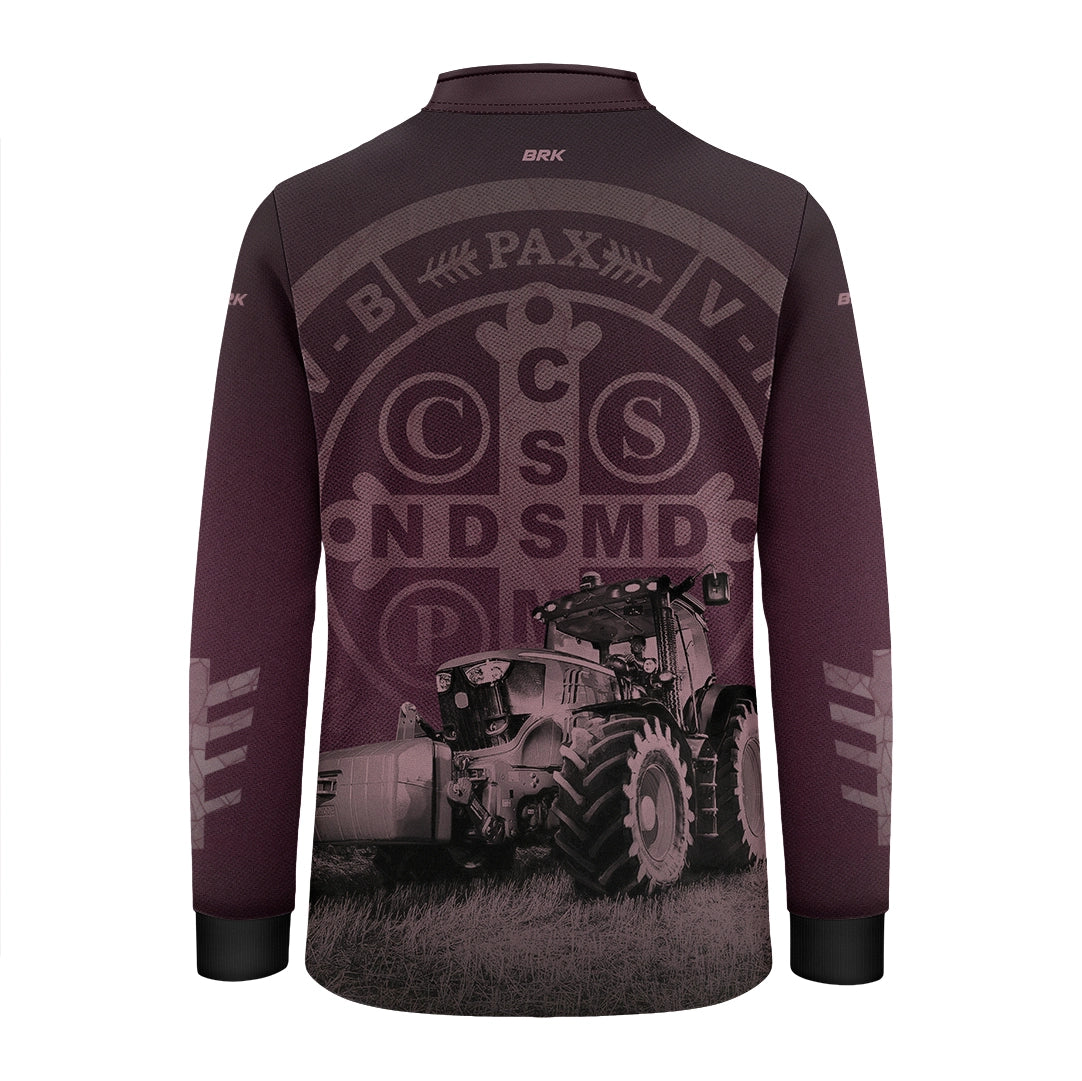 Camisa Agro Infantil Brk Medalhão de São Bento com Proteção UV50 - Brk Agro