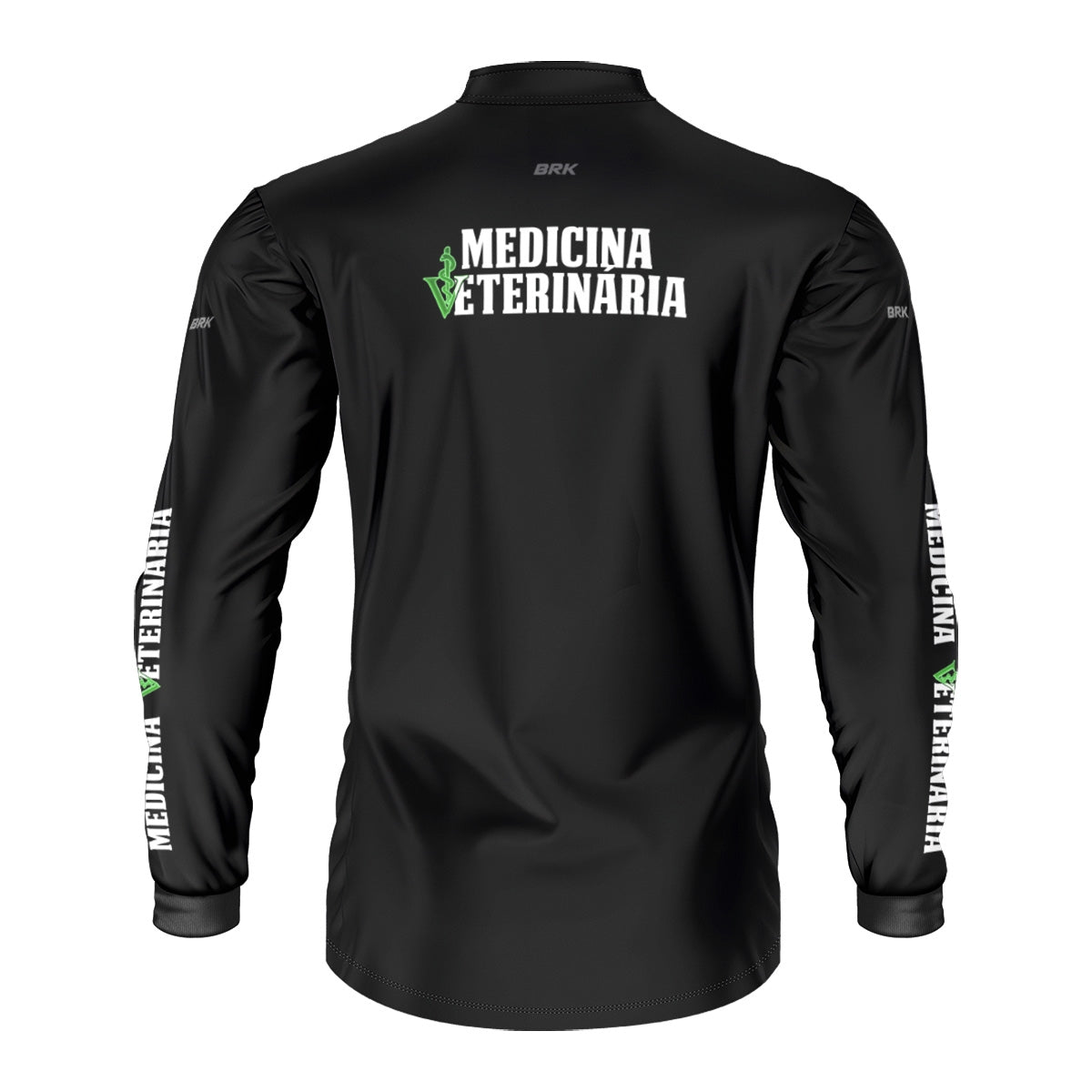 kit 1 Boné Trucker Mapa do brasil + 1 Camisa Agro Brk Medicina Veterinária com Proteção UV50+ - Brk Agro