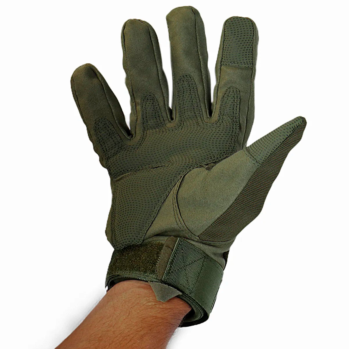 Luva Esportiva Tática Dedo Inteiro Dorsal - Brk Agro