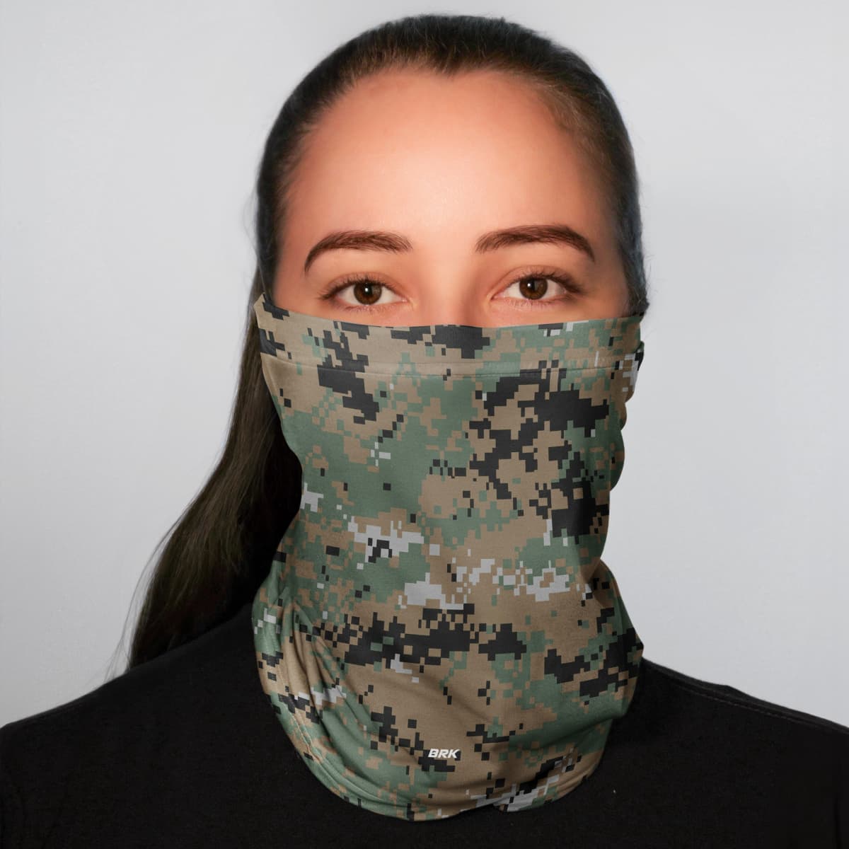 Bandana Tubeneck Agro Brk Camuflada Florestal com Proteção Solar UV50+ - Brk Agro
