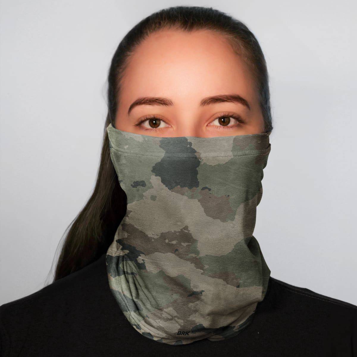 Bandana Tubeneck Agro Brk Camuflada com Proteção Solar UV50+ - Brk Agro