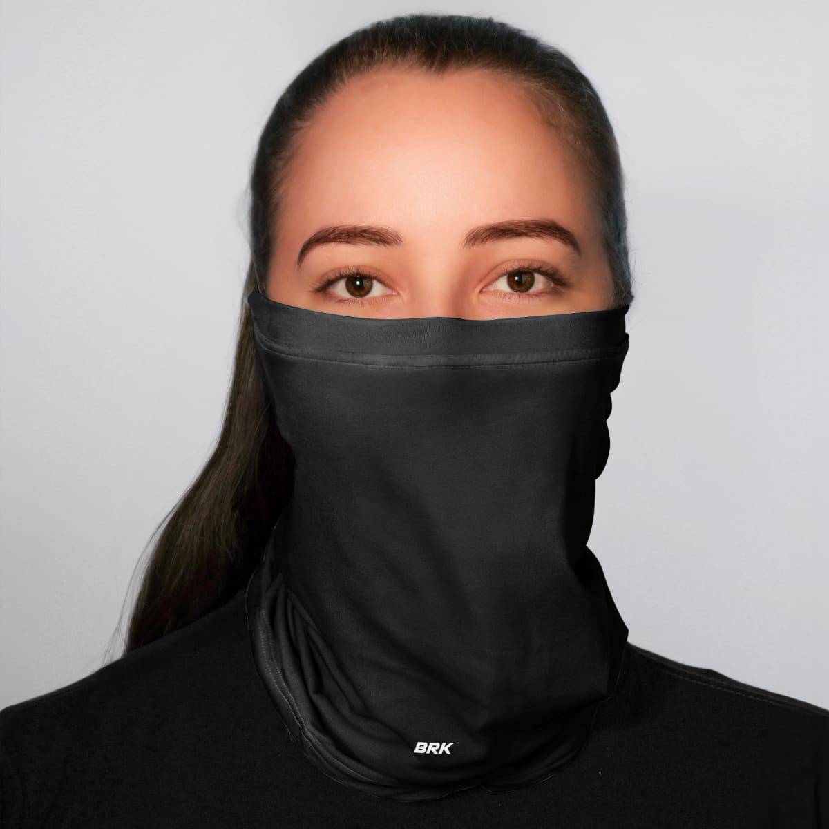 Bandana Tubeneck Agro Brk Multifuncional Preto com Proteção Solar UV50+ - Brk Agro