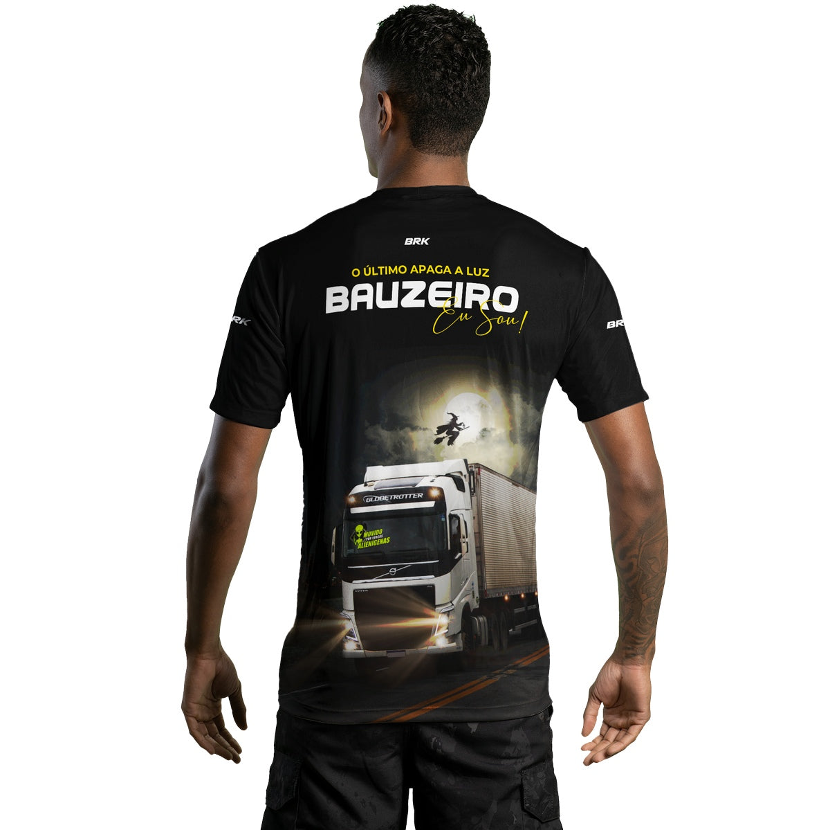 Camiseta Agro Brk Caminhoneiro Bauzeiro com Proteção Solar UV50+ - Brk Agro