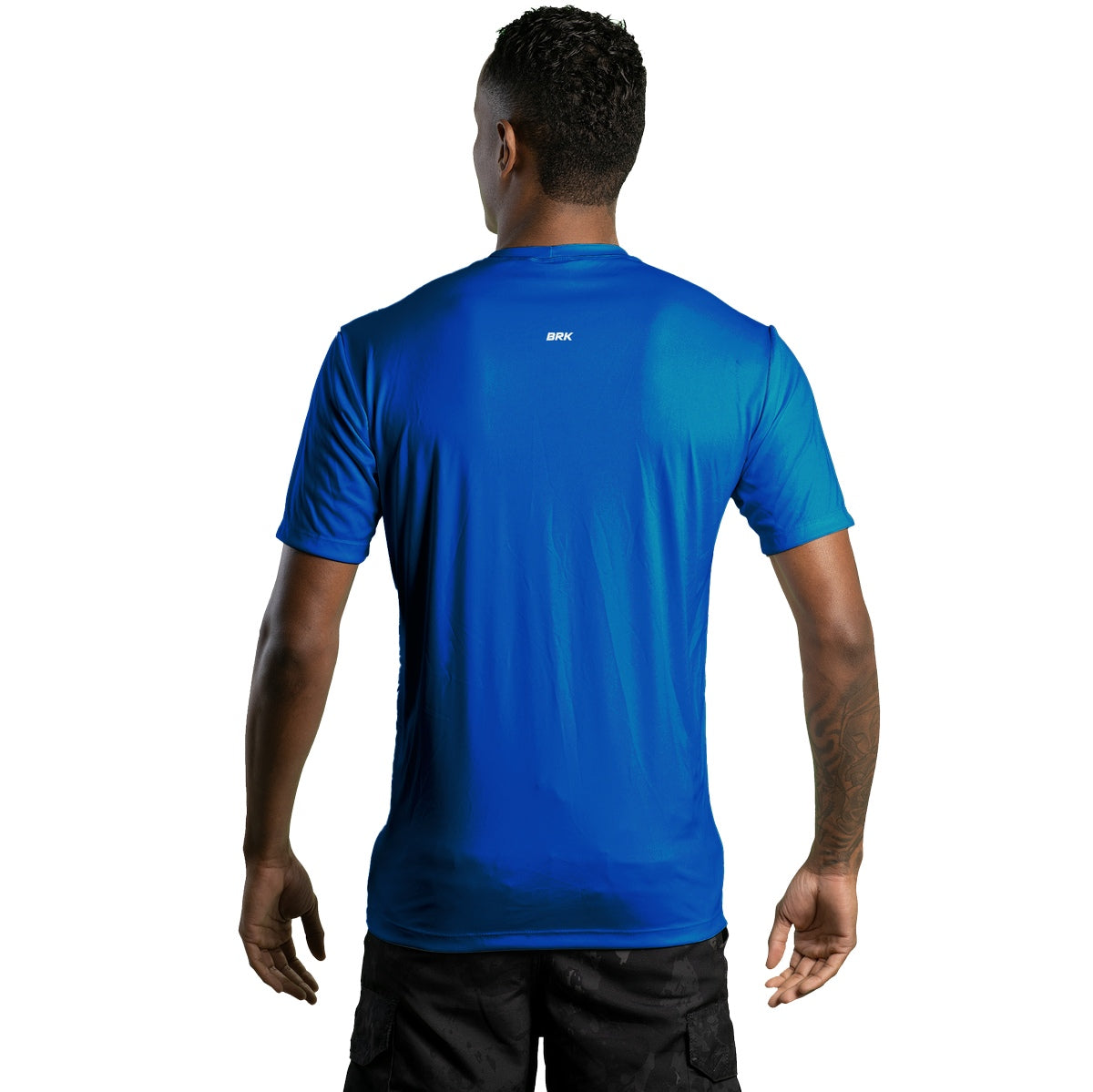 Camiseta Agro Brk Azul Lisa com Proteção Solar UV50+ - Brk Agro